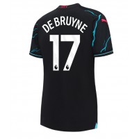 Dámy Fotbalový dres Manchester City Kevin De Bruyne #17 2023-24 Třetí Krátký Rukáv